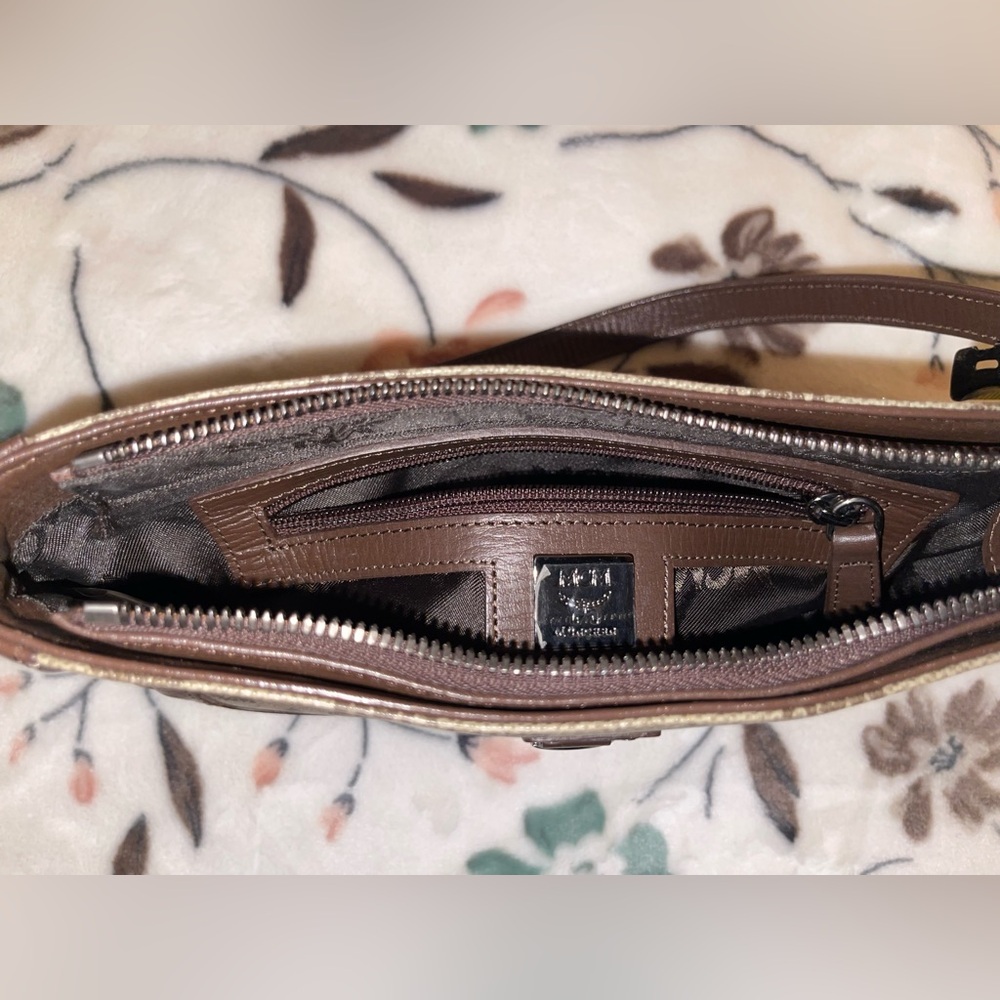 Authentic Mcm Small Should Bag - image 7